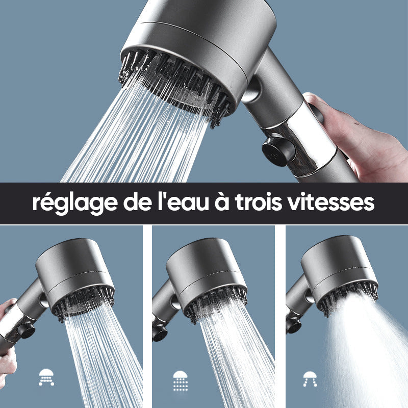 Set de Douche Haute Pression Multifonctionnel 🚿