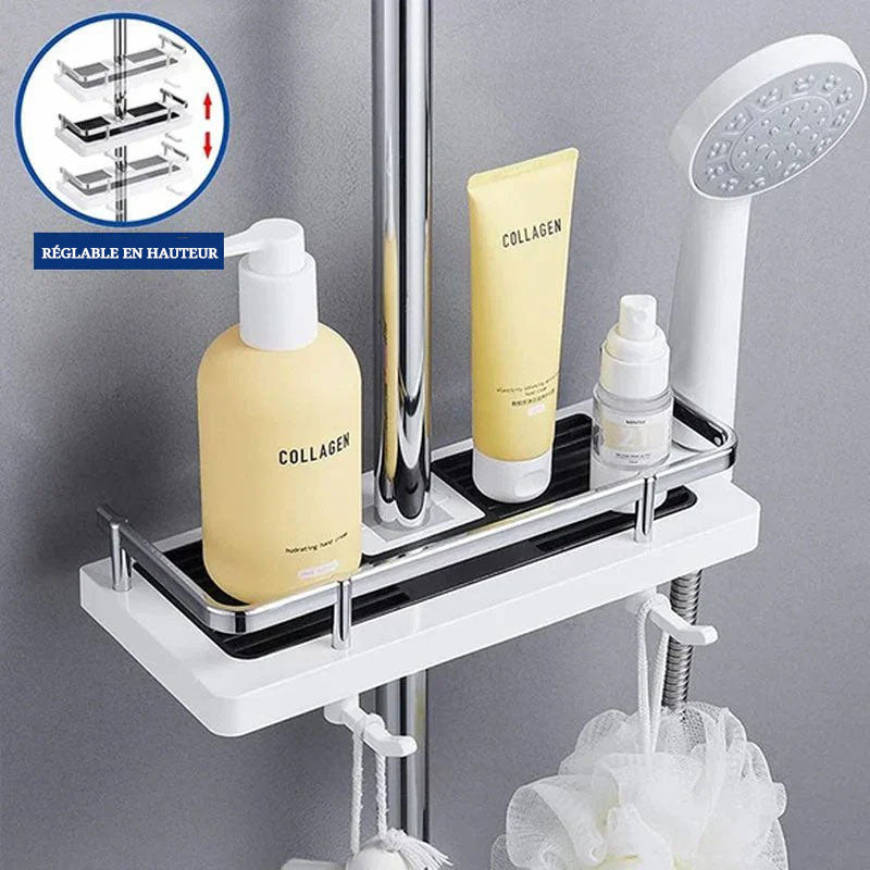 Support de Rangement pour Tringle de Douche