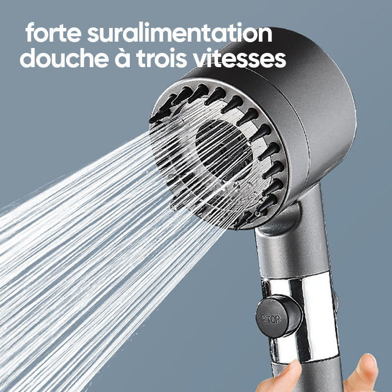 Set de Douche Haute Pression Multifonctionnel 🚿