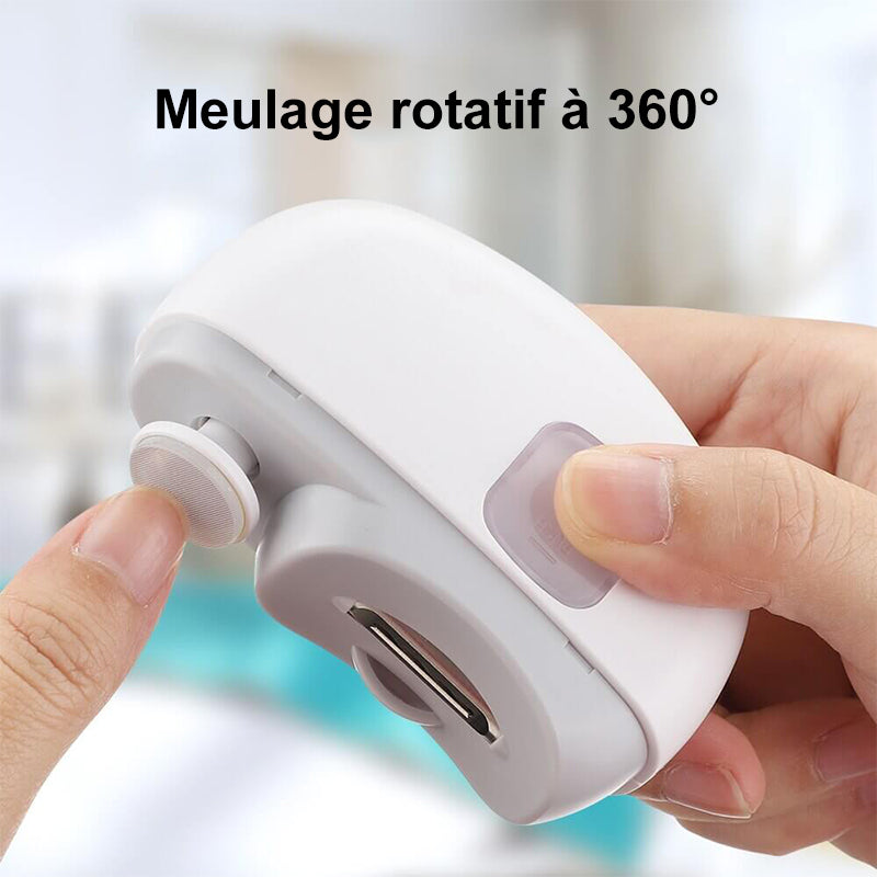 Coupe-Ongles Électrique Automatique avec Polissage