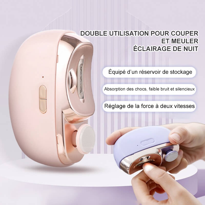 Coupe-Ongles Électrique Automatique avec Polissage