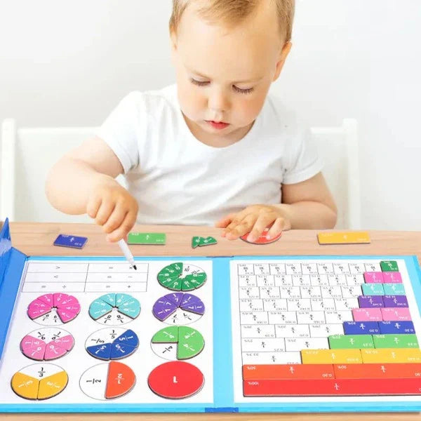 Jeu D'Apprentissage De Fraction Magnétique